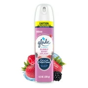 Glade Air Freshener Spray, Stocking Stuffers, Bubbly Berry Splash Scent, Fragrance Infused with Essential Oils, 8.3 oz